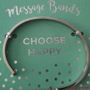 Choose to be happy bracelet